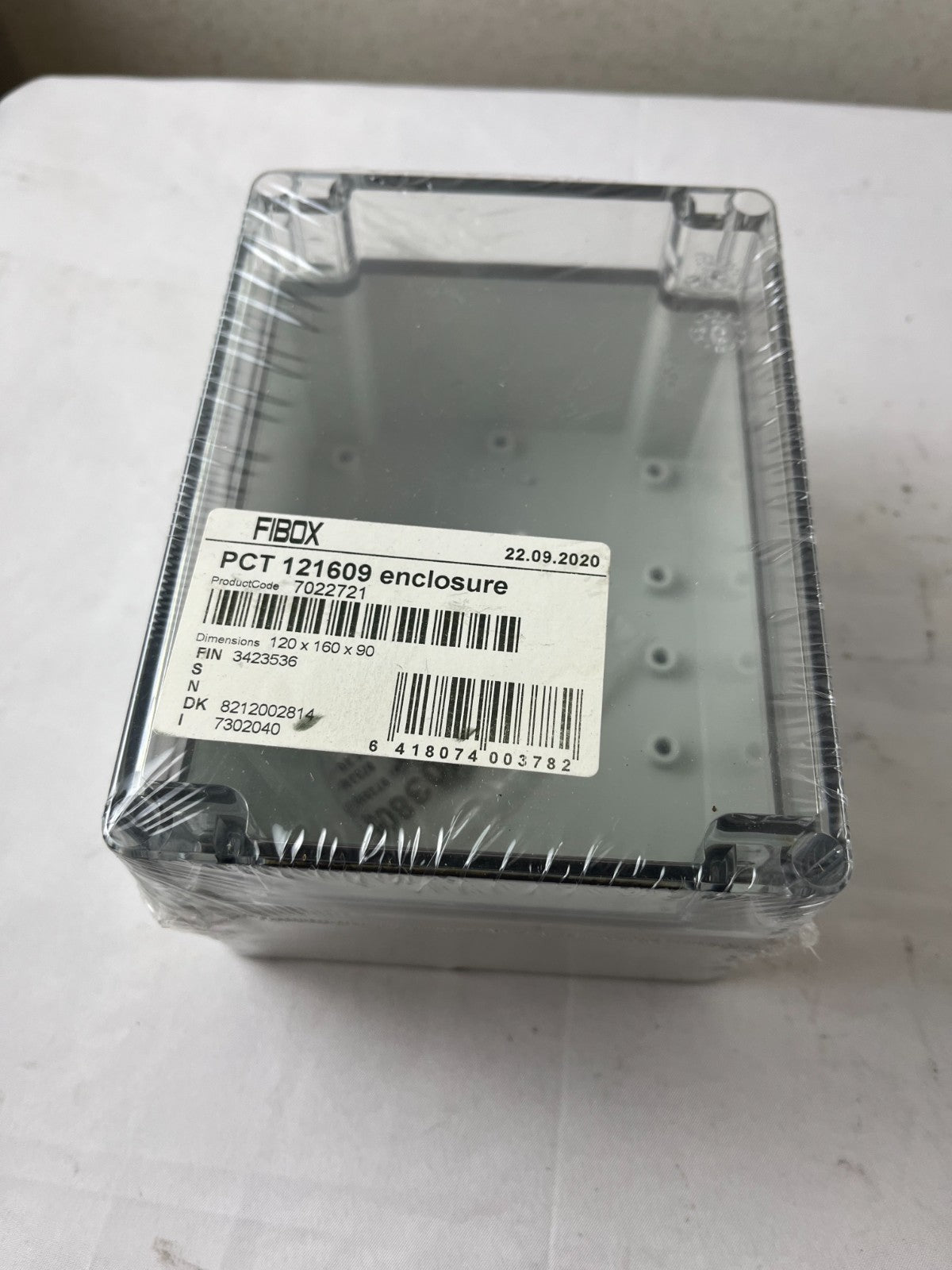 Fibox PCT 121609 Enclosure 120x160x90mm PC Electrical Box New Spare Part