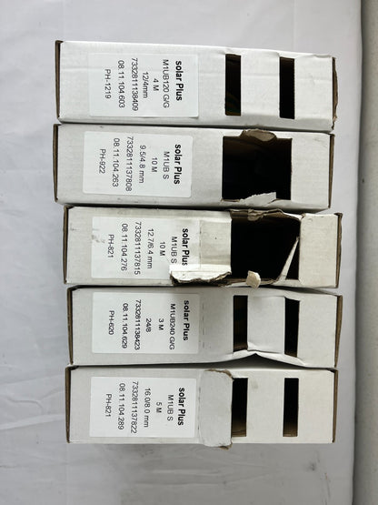 Solar Plus M1UB Shrink Tube Assortment Bundle Mixed Lengths Not Complete Set
