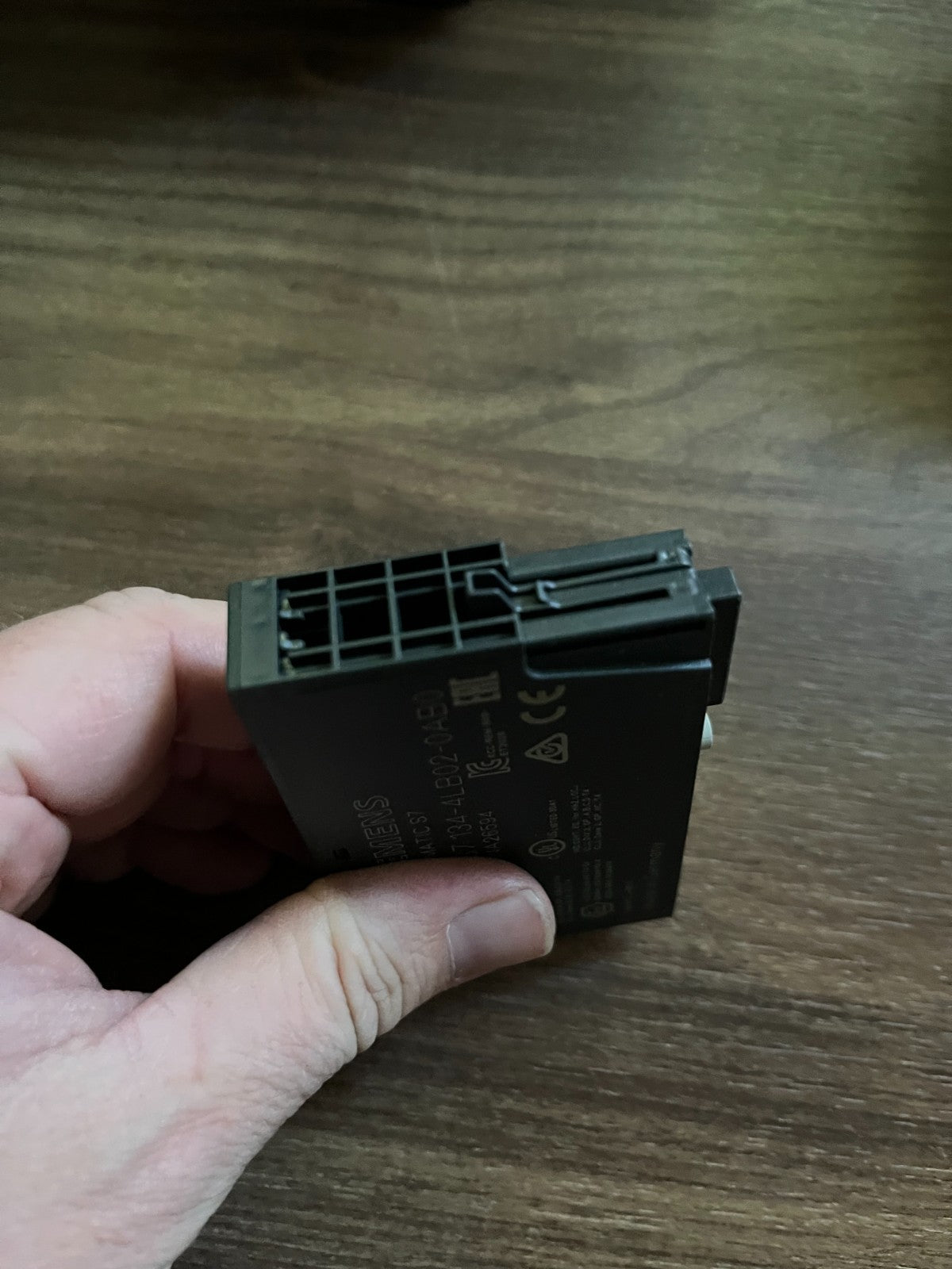 Siemens SIMATIC S7 6ES7 134-4LB02-0AB0 ET200S 2AI U Electronics Module Used