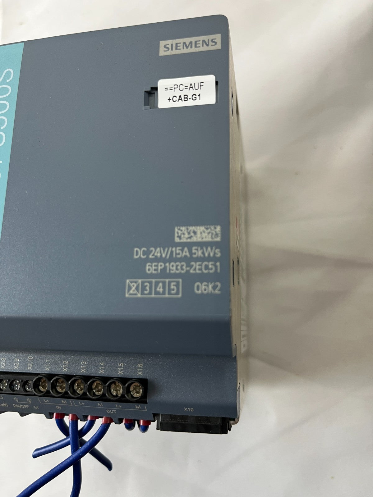 Siemens SITOP UPS500S 6EP1933-2EC51 24V 15A UPS Power Supply Tested Spare Unit