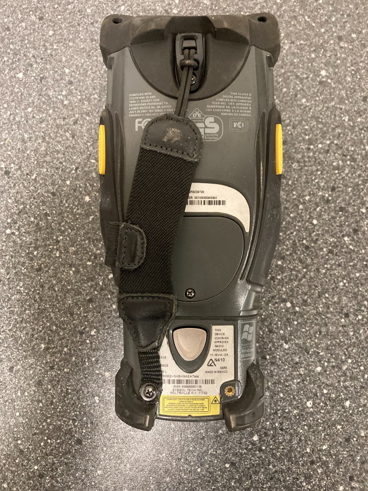 Symbol Technologies MC9062-SHBH9AEA7WW Barcode Scanner Mobile Computer UNTESTED!
