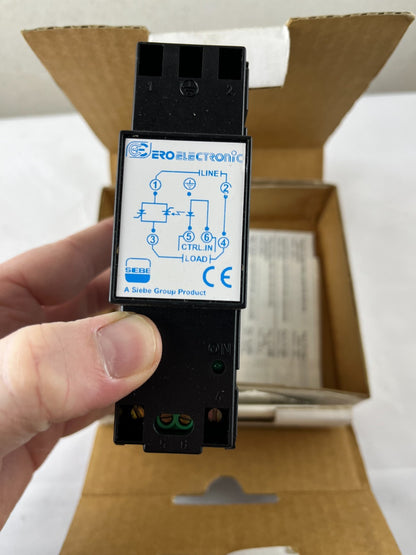 ERO Electronic ISR.025.400.000 Solid State Relay 25–52A 400Vac 4.5–35VDC New