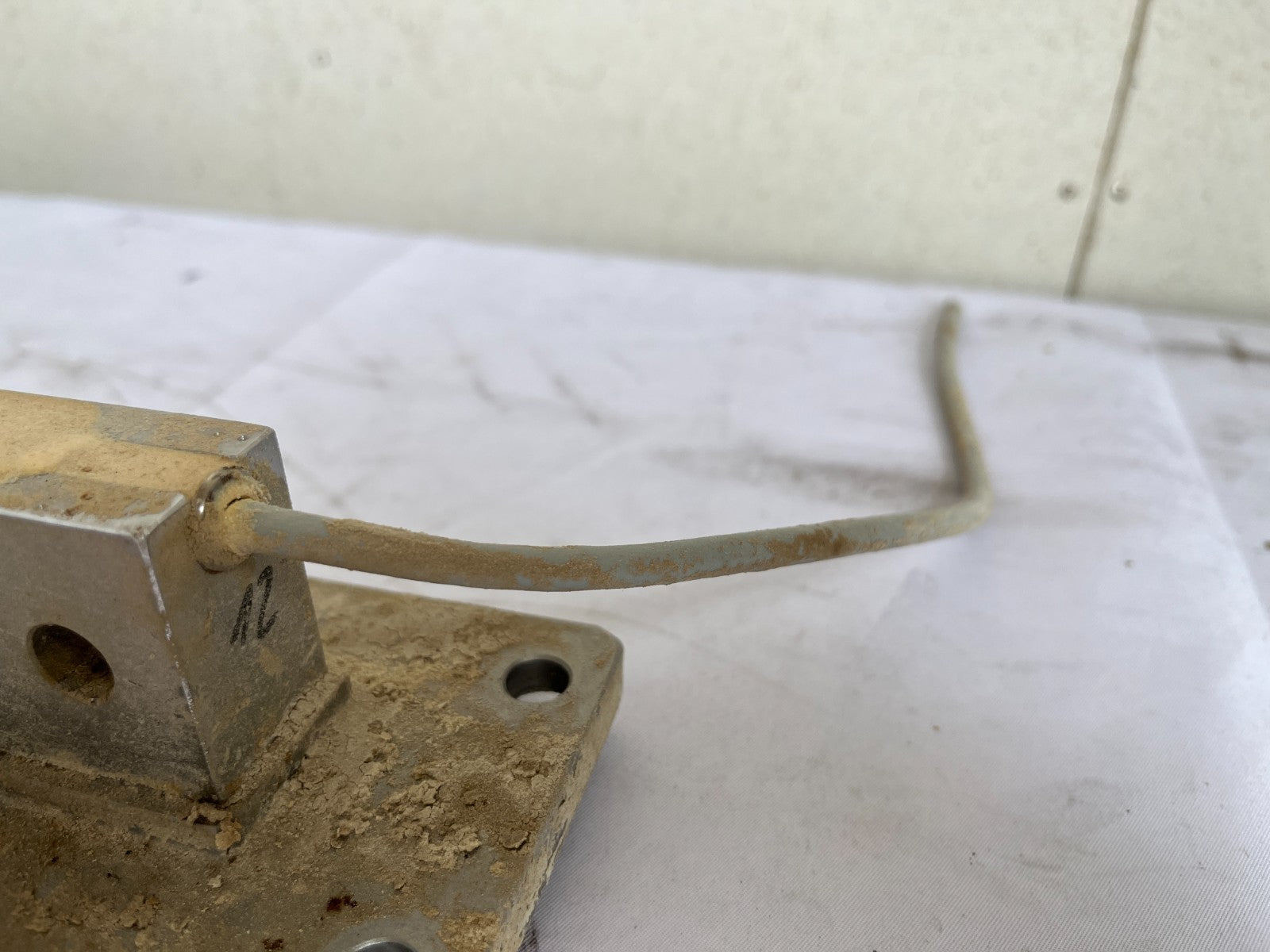 Hbm Pw15Ac3mr/30Kg Single Point Load Cell On Base 30Kg Used Working Spare Unit
