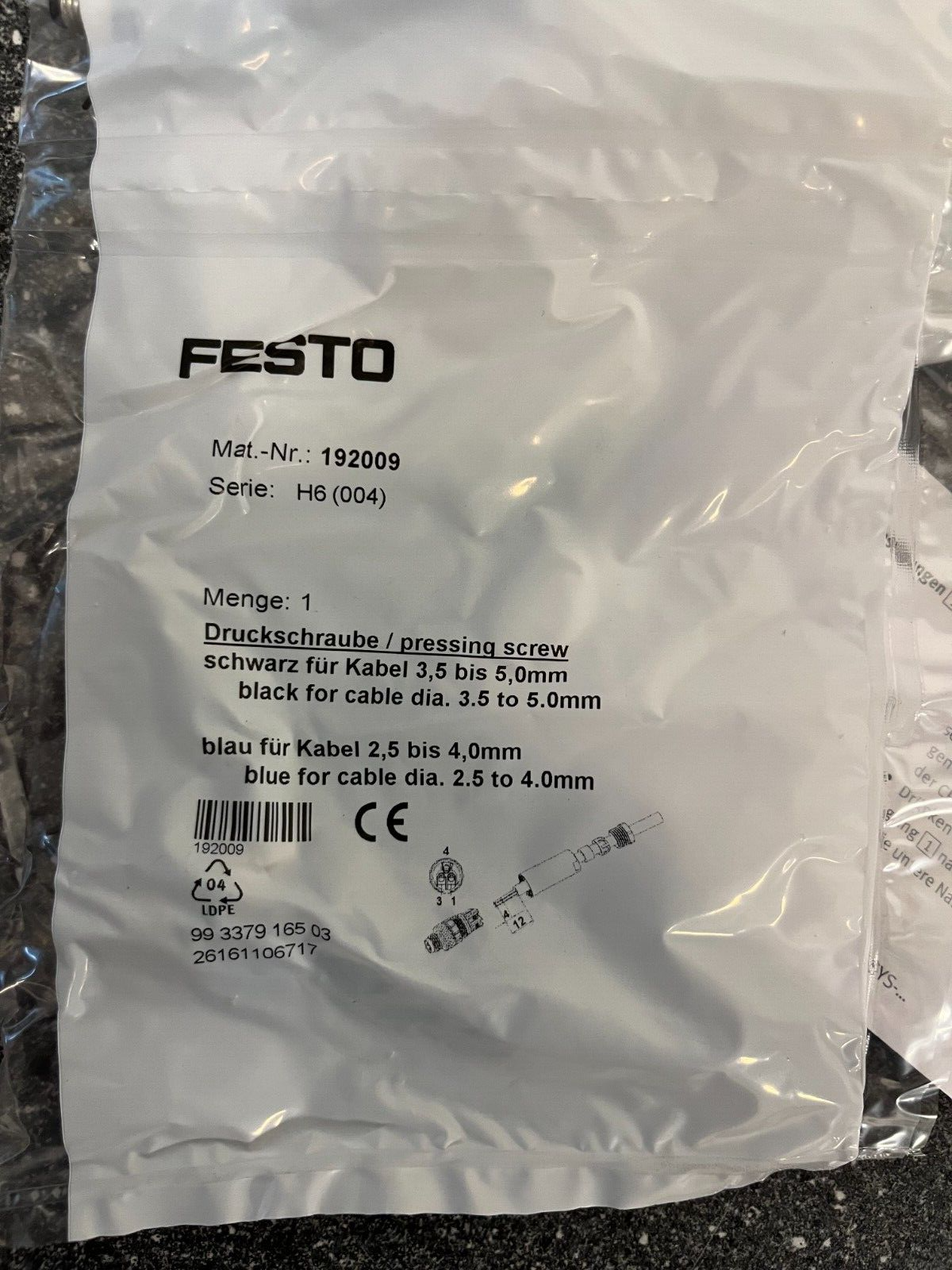 Festo CPX Pneumatic Manifold Assembly with VMPA1-FB-EMS-8 Valves and Accessories