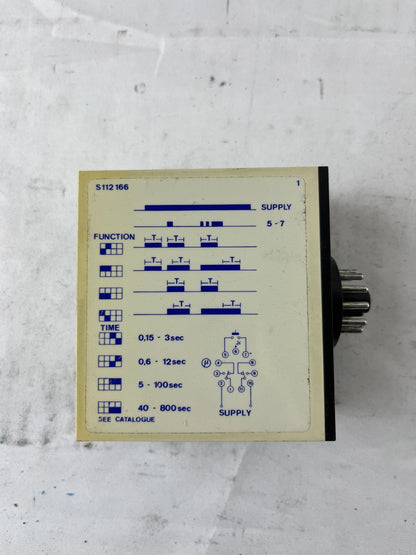 Carlo Gavazzi S 112 166 230 Interval Timer External Start 230V Used DK Denmark