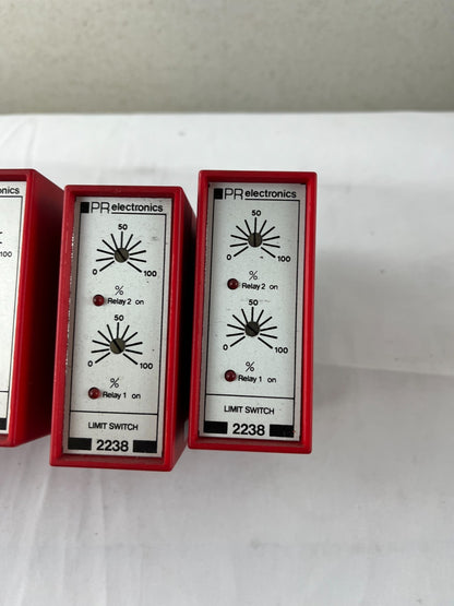 PR Electronics System 2200 Lot 6 Modules 2260 2204 2210 2237 2238 DIN Rail