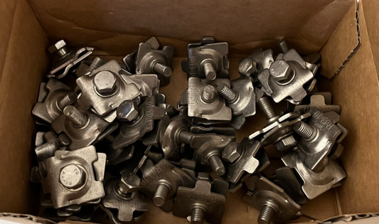 +25 DEHN 540271 MMV Clamps V4A Stainless  - Brand New Never Used
