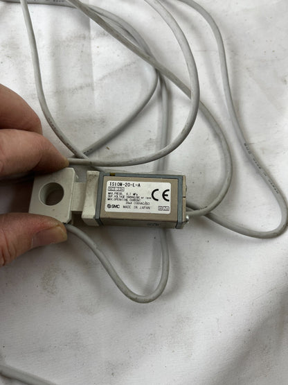 SMC IS10M-20-L-A Digital Pressure Switch Sensor 100VAC/DC Used Spare Unit