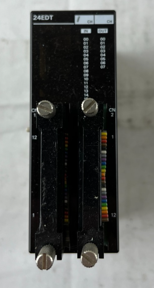 Omron CPM2C-24EDTC I/O Unit 16x 24V DC Inputs 8x Transistor Outputs Sink/Source