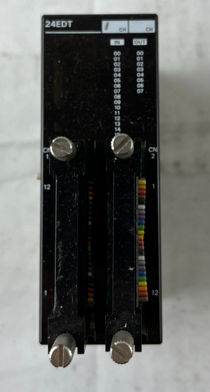 Omron CPM2C-24EDTC I/O Unit 16x 24V DC Inputs 8x Transistor Outputs Sink/Source