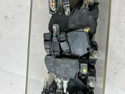 Schneider Electric ZBVM3 Harmony ZBV Green LED Light Blocks 230–240 V AC Lot Mix