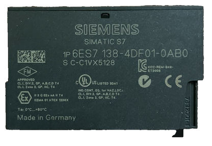 Siemens SIMATIC S7 6ES7 138-4DF01-0AB0 ET200S Serial Interface Module RS232/RS42