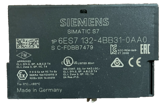 Siemens 6ES7132-4BB31-0AA0 S7 ET 200S Digital Output Module 2 DO DC 24V/2A Good