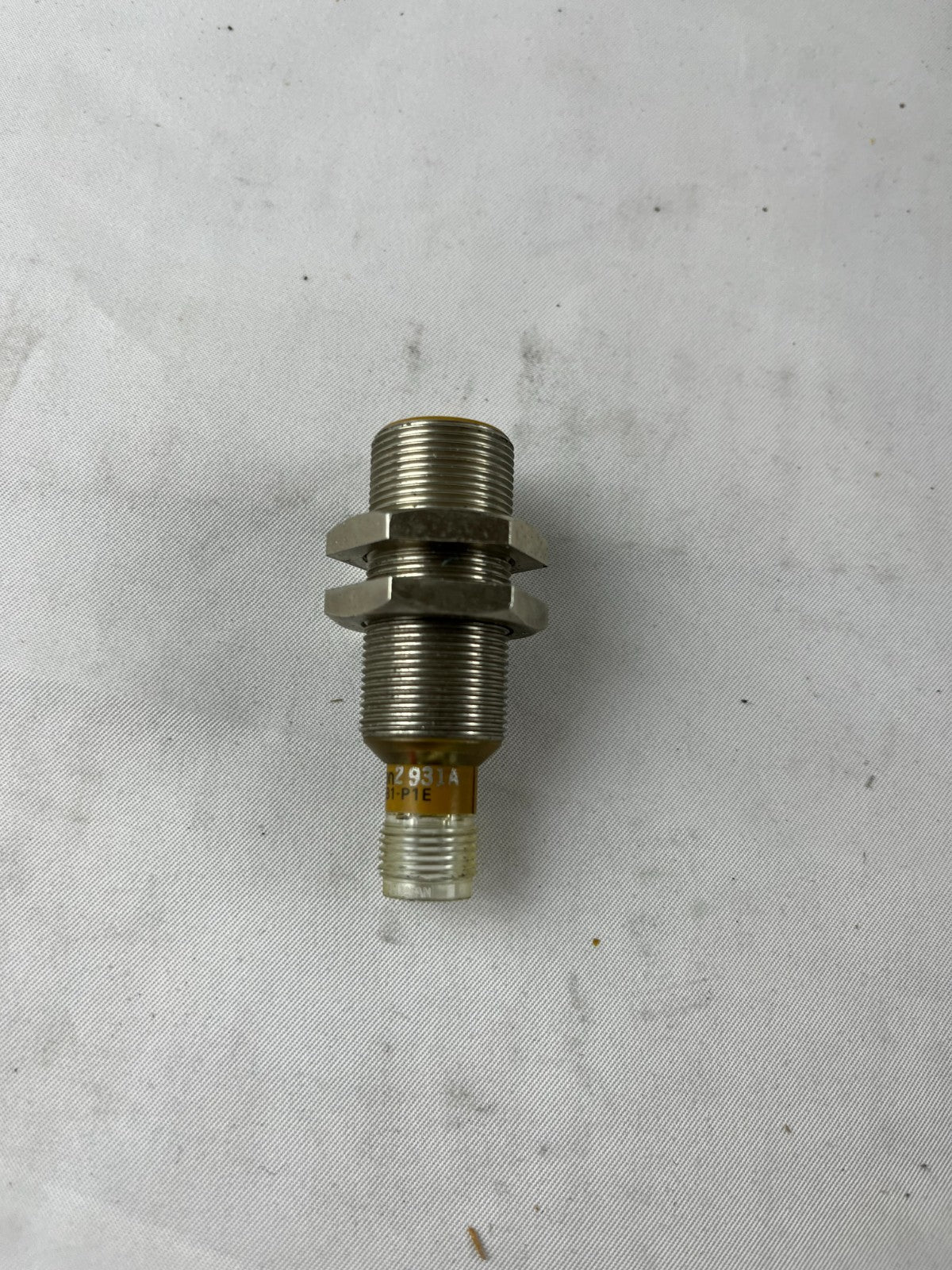Omron TL‑X5B1‑P1E Inductive Proximity Sensor 5 mm Range 12–24 VDC M18 M12 USED