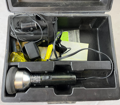 Spectroline TLK-100 TITAN UV Blue Leak Detection Kit 12V Battery Pack Used