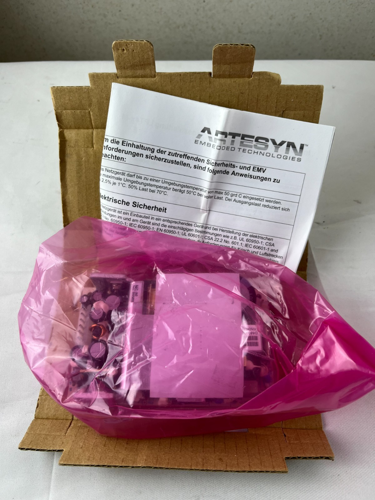 Artesyn LPT42-M AC/DC Open Frame Power Supply 40 W 5 V ±12 V New Never Used
