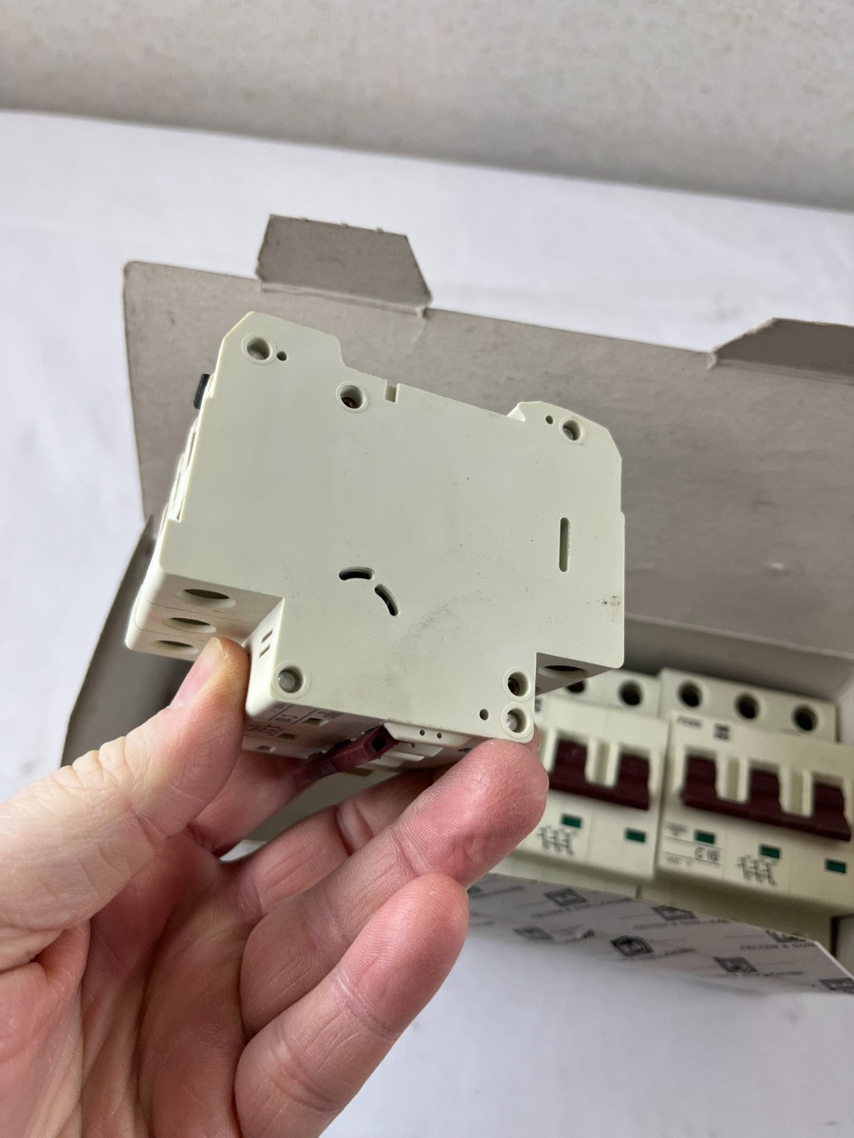 Felten & Guilleaume PX300 C10A 3‑Pole 400V 10kA Miniature Circuit Breaker Lot 3x