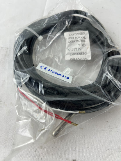 Carlo Gavazzi PT100180-5-3M PT100 Temperature Sensor Probe 3m Cable New Sealed
