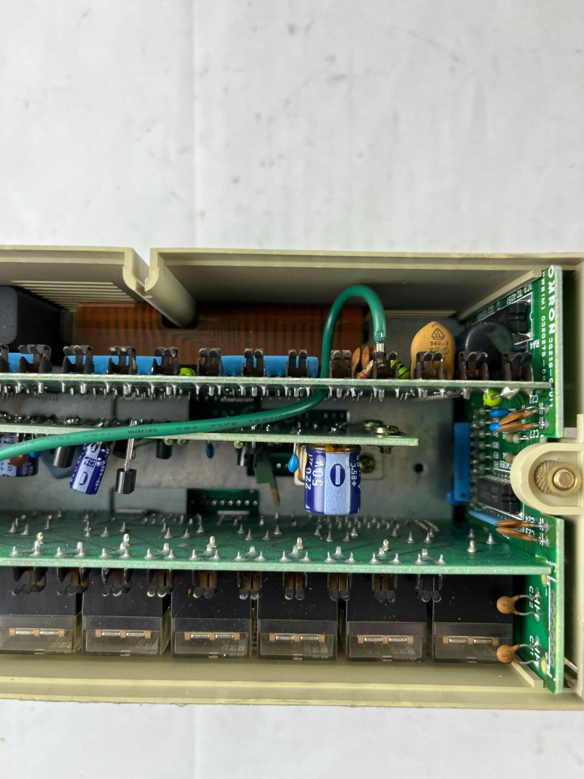Omron SYSMAC S6 3G2S6‑CPU15 Programmable Controller 12–24 VDC In 8 Relay Out