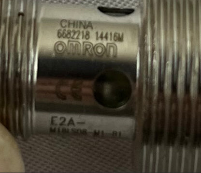 Omron E2A‑M18KS08‑M1‑B1 Inductive Proximity Sensor 8 mm PNP NO M18 Short Body