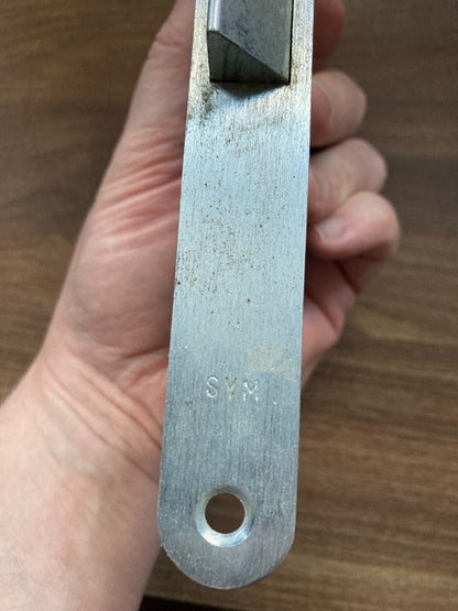 Assa Abloy Modular 1498 L: 22.5cm - Steel, with door handle function only