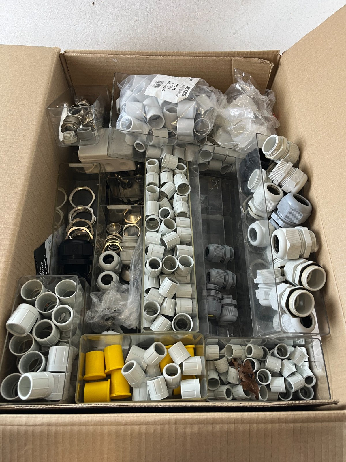Detzel Univolt Cable Gland Lot PG21 PG29 Plastic Metal Industrial Bulk Mixed