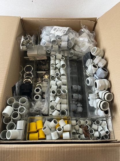 Detzel Univolt Cable Gland Lot PG21 PG29 Plastic Metal Industrial Bulk Mixed