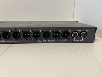Monacor PA-24AD 10-Way PA Line Splitter Rackmount - Tested & Working
