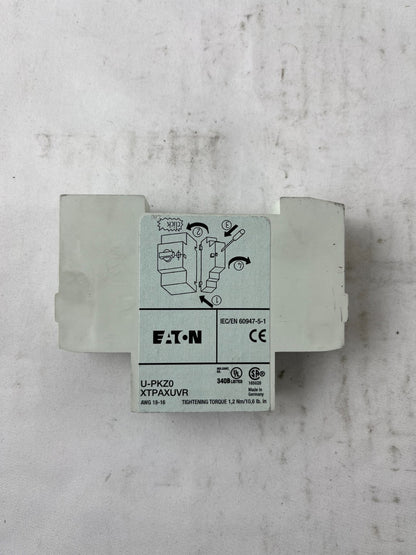 Eaton U-PKZ0 XTPAXUVR Undervoltage Release Module PKZ0 Used Spare Unit