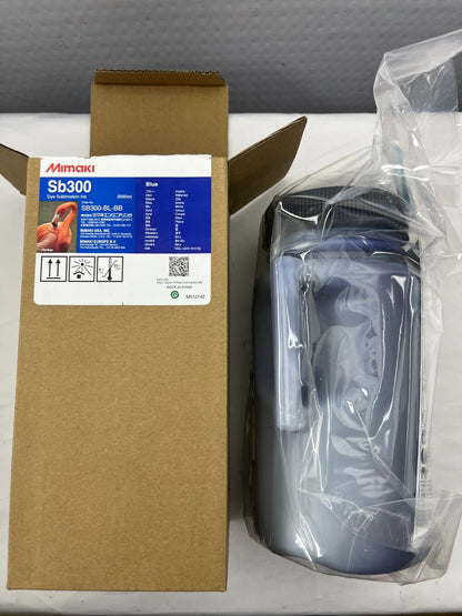 Mimaki Sb300-BL-BB Blue Dye Sublimation Ink 2000ml Genuine Sealed, Exp 09/2025