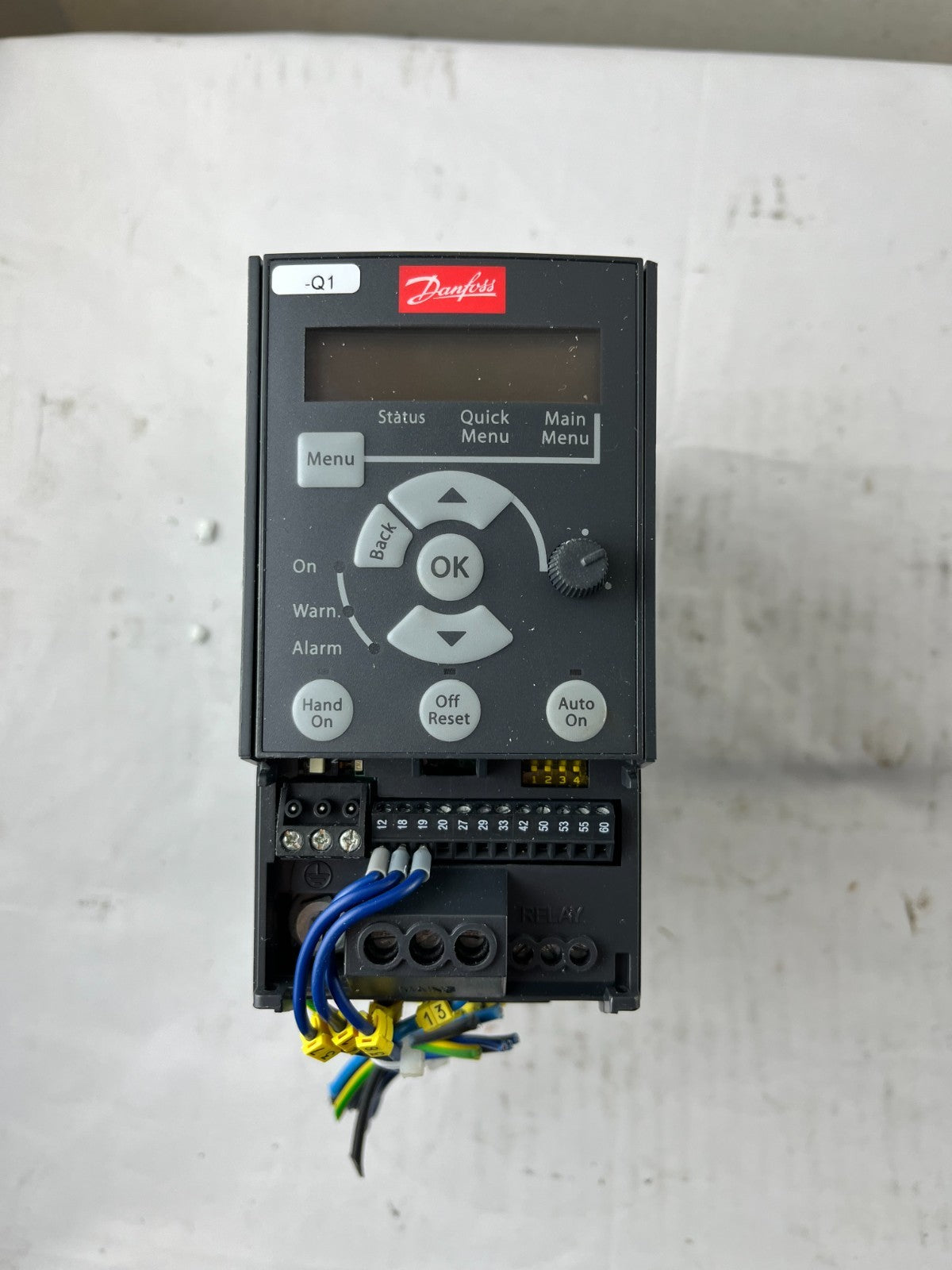 Danfoss VLT Micro Drive FC-051PK18S2E20H3 VFD 0.18kW 200-240V Used Spare Unit