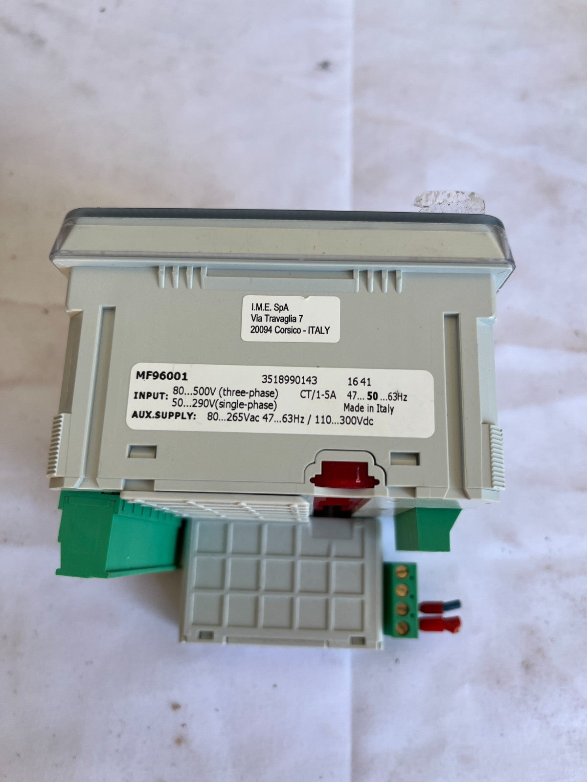 IME MF96001 Nemo 96 HD Multifunction Power Meter 80-500V 1-5A Used Spare Unit