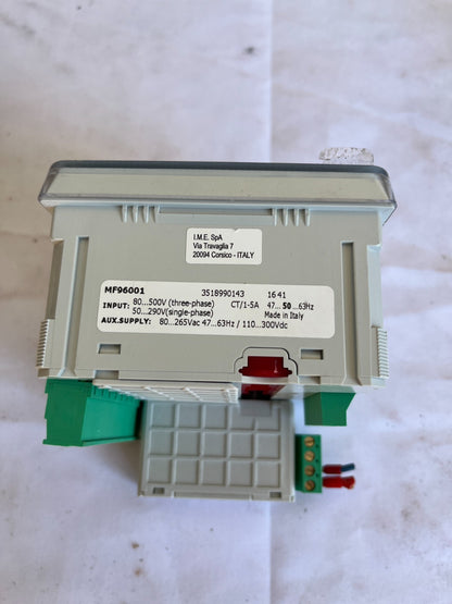 IME MF96001 Nemo 96 HD Multifunction Power Meter 80-500V 1-5A Used Spare Unit