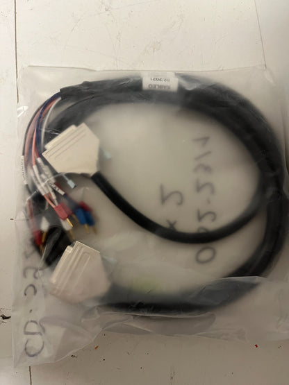 Lot of 2 Cable Harnesses 092-2311 D-Sub 2021 Labeled Terminals New Unused