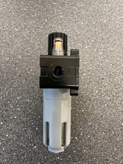 Aignep Pneumatic Filter Regulator Assembly, Cod. T100103231100, 1/4" NPT 0-8 Bar