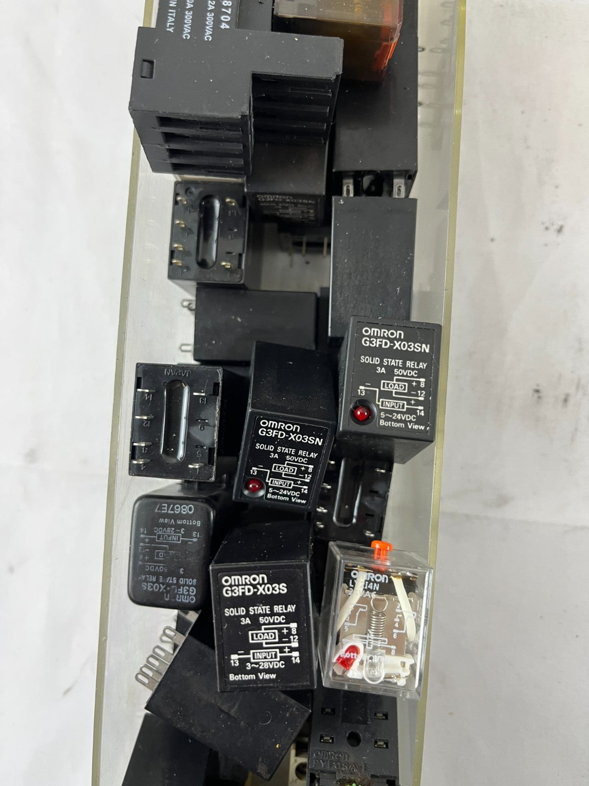 Omron G3FD-X03SN Solid State Relay Lot Schrack PT78704 Mixed Used Spare Units