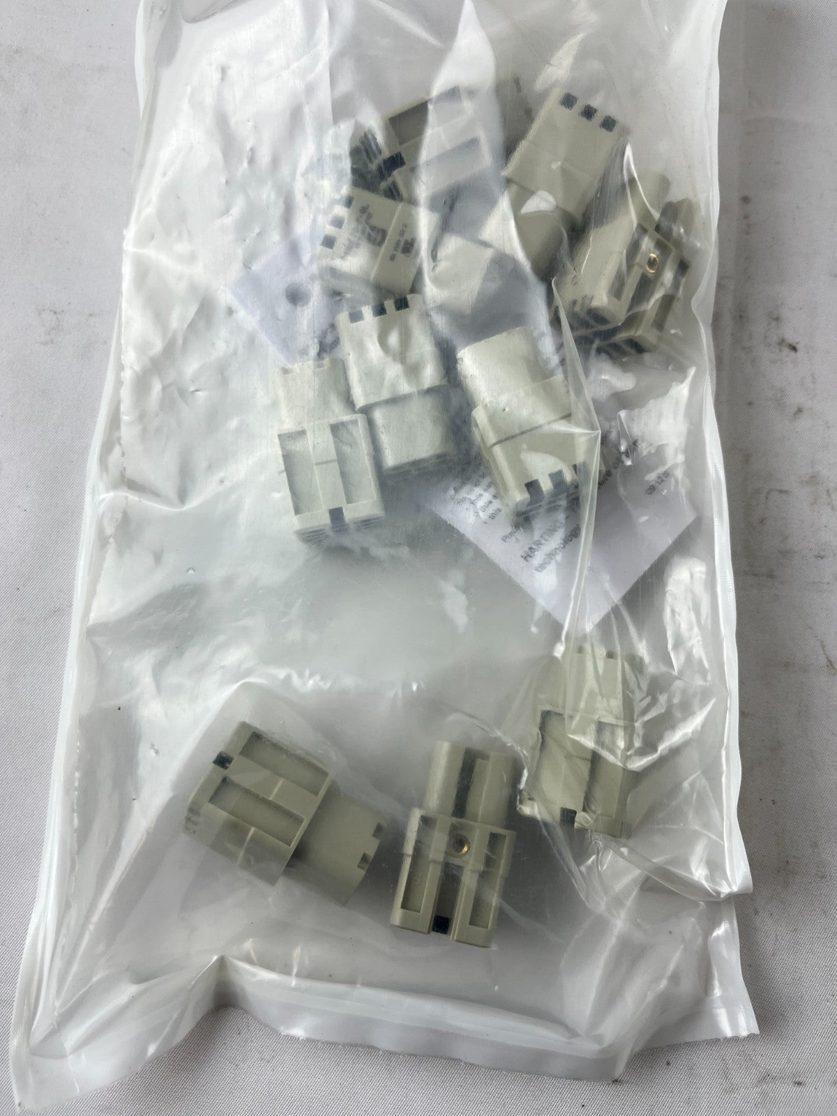 Harting Han 7D-F Quick Lock 09210072732 Female Insert 7+PE 10A 250V New 10x