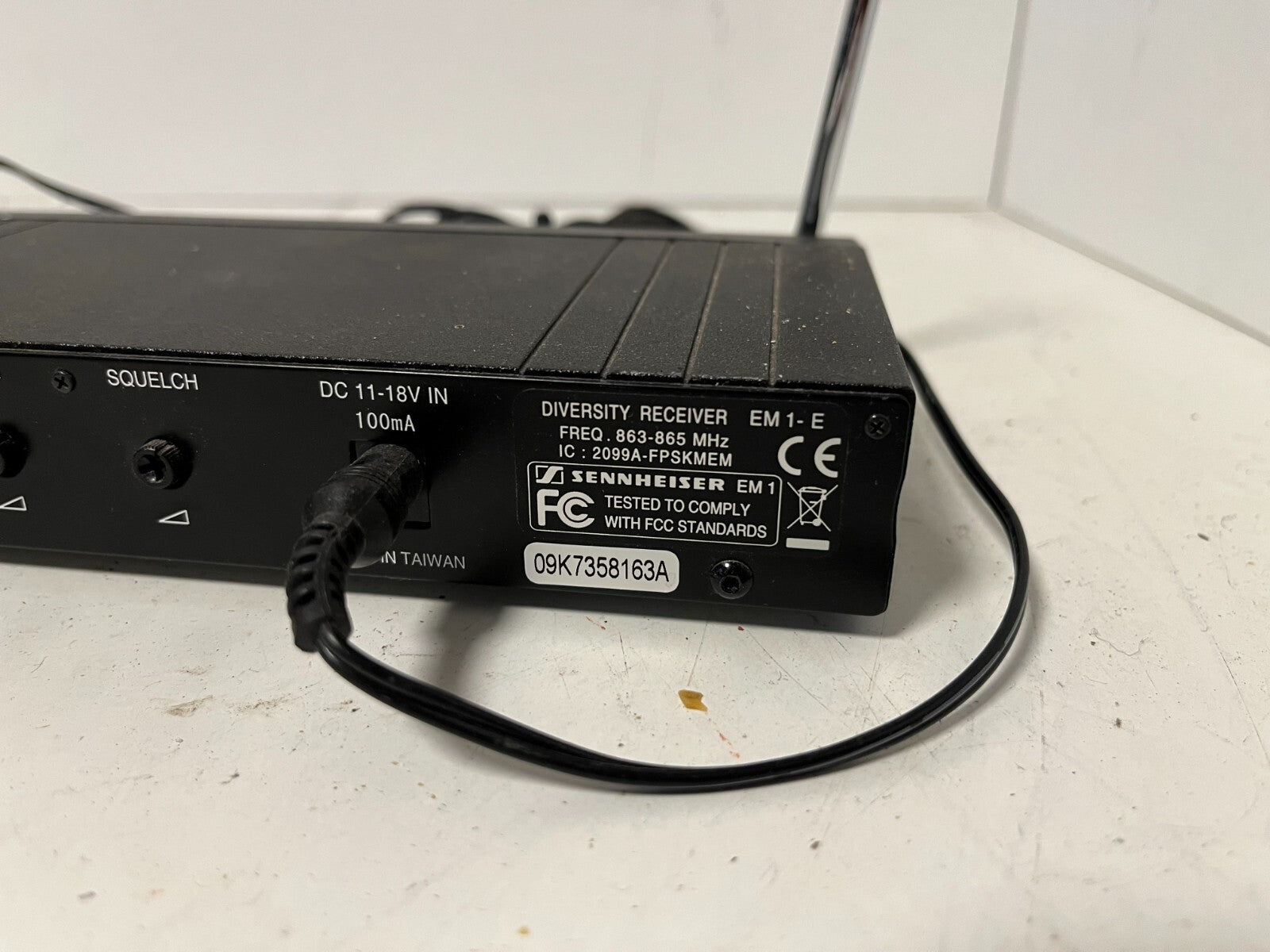 Sennheiser FreePORT EM 1 Wireless Receiver 863-865 MHz - Working Condition