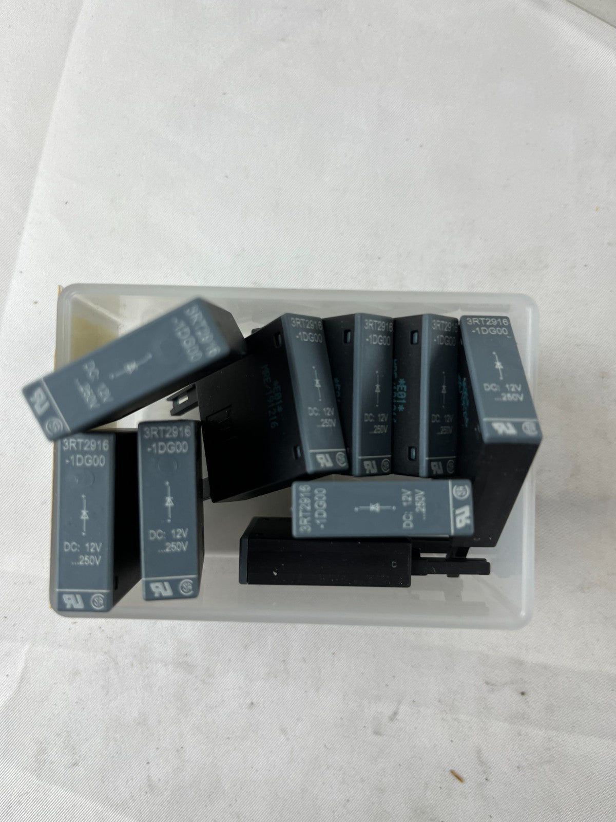 9x Siemens 3RT2916-1DG00 Surge Suppressor Diode 12–250 V DC for 3RT2.1 / 3RH2