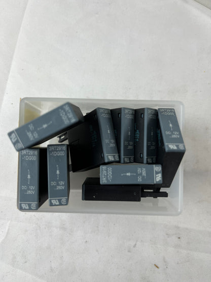 9x Siemens 3RT2916-1DG00 Surge Suppressor Diode 12–250 V DC for 3RT2.1 / 3RH2