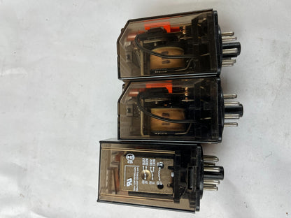 Schrack MR206024 Multimode Relay 24V AC 10A Octal – Lot of 3 Used Spare Units
