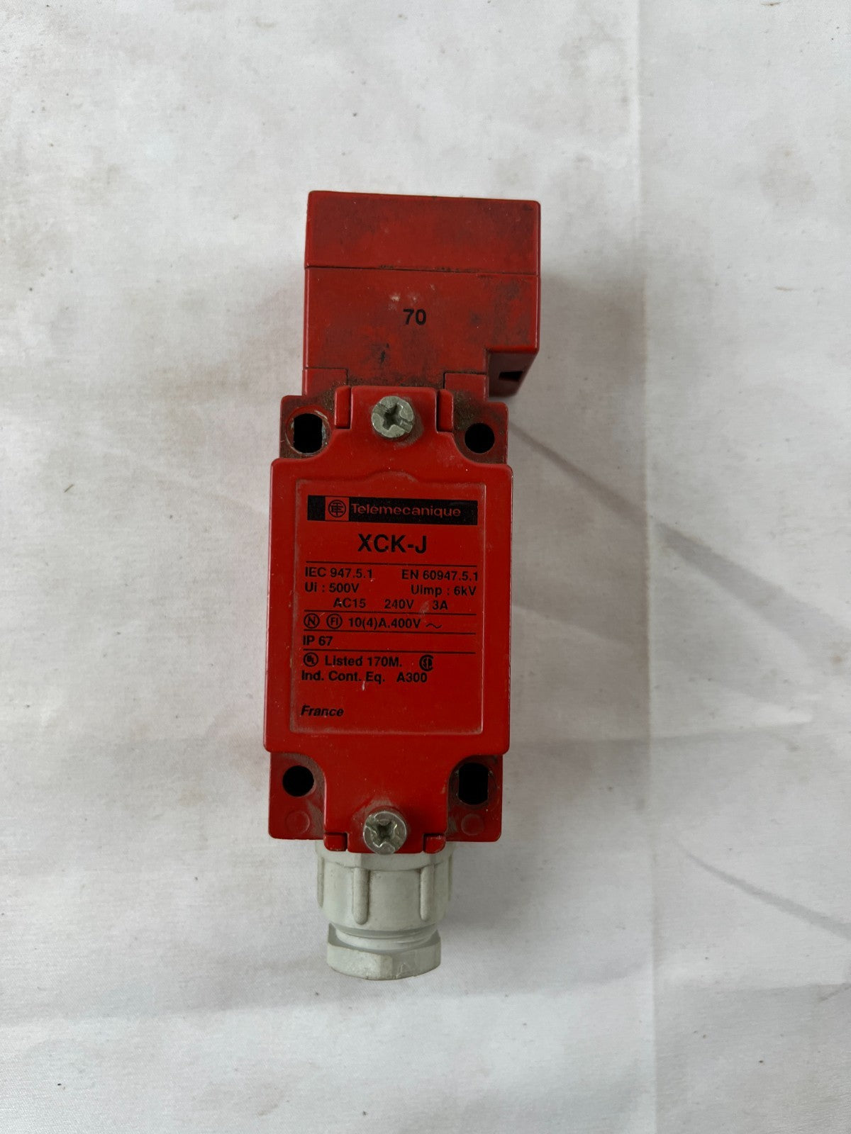 Telemecanique XCK-J Safety Limit Switch IEC 947-5-1 IP67 Industrial Spare Unit