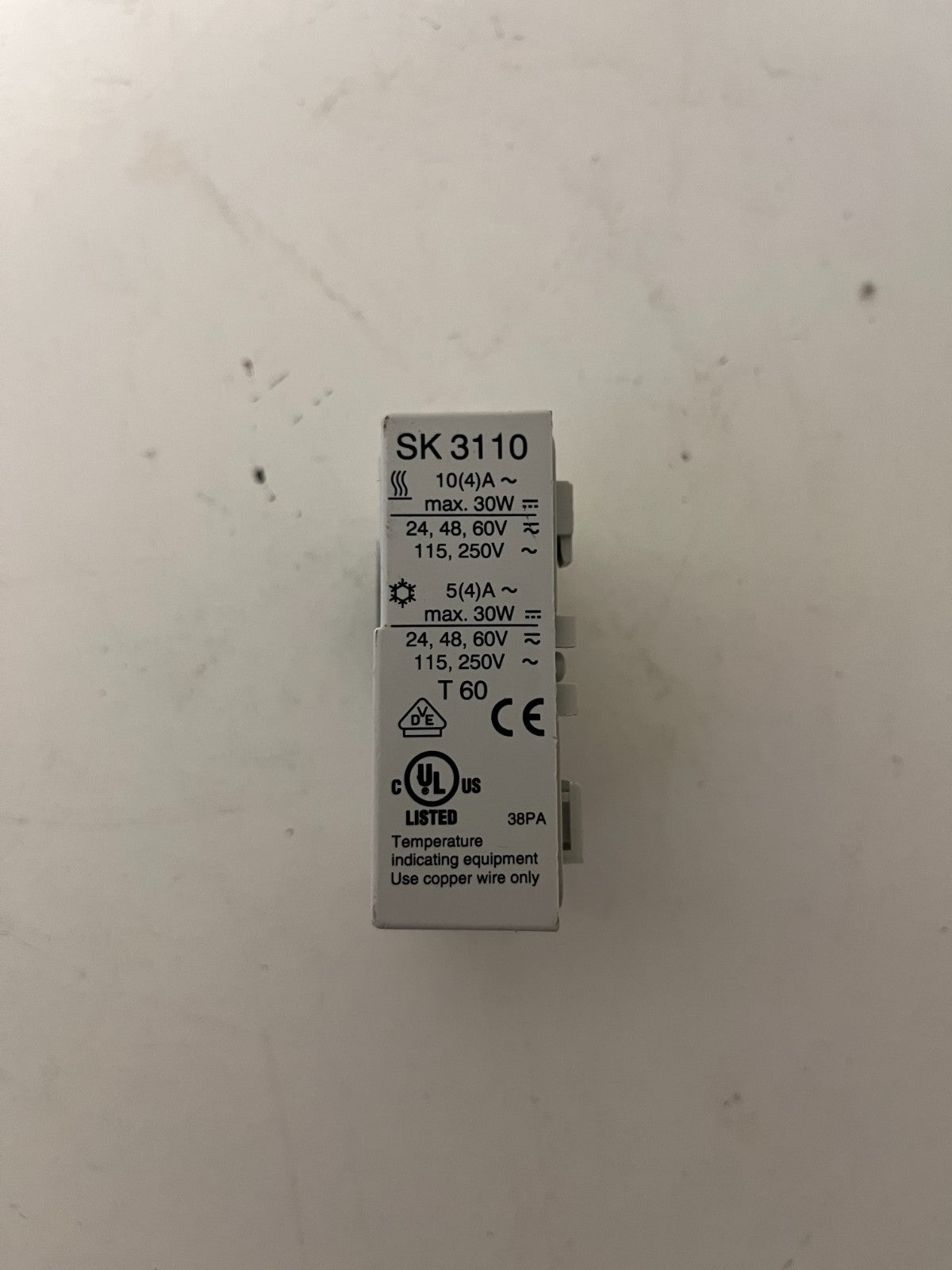 Rittal SK 3110 Enclosure Thermostat 24–250V 10(4)A Temperature Controller Used