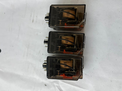 Schrack MR206024 Multimode Relay 24V AC 10A Octal – Lot of 3 Used Spare Units