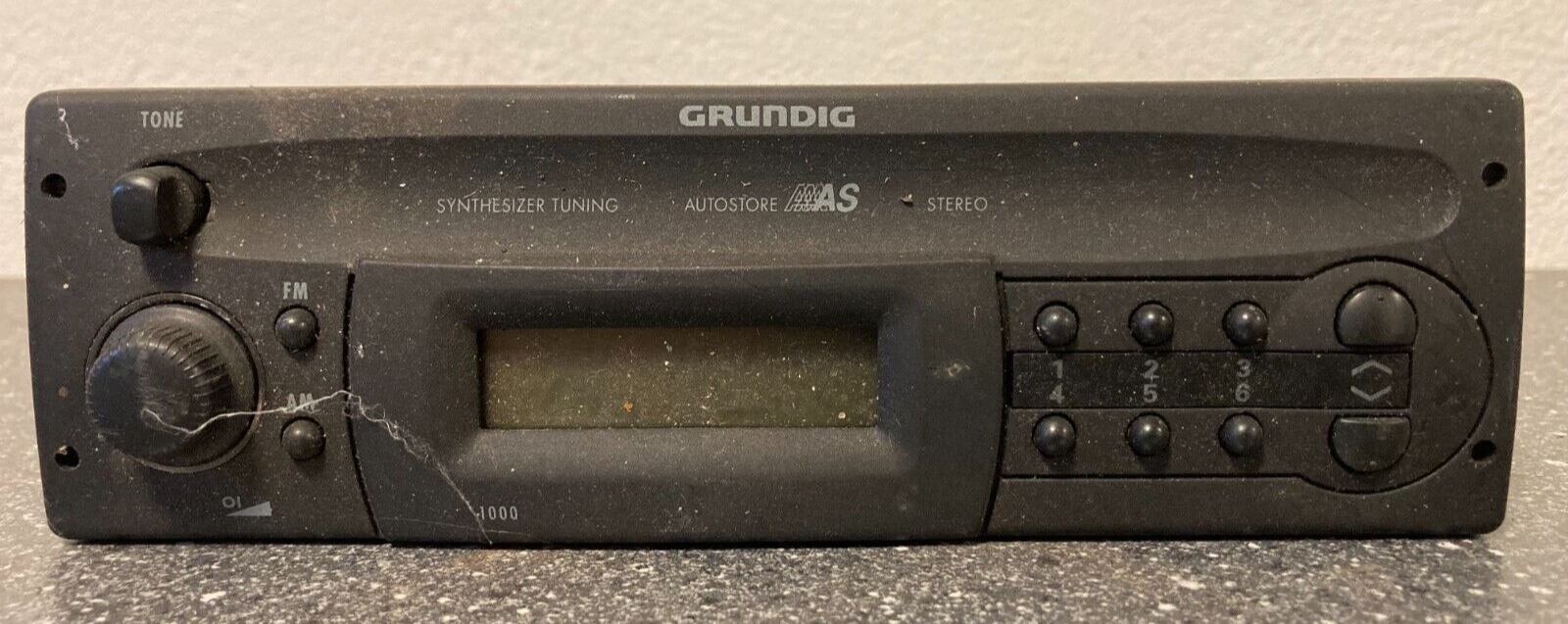 Grundig WK 1000 WK1000 OEM Car Radio GHH 5100 - Original Good Condition