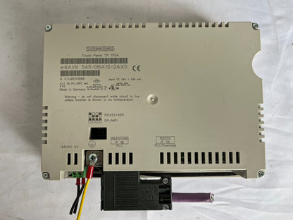 Siemens Tp170A 6Av6545‑0Ba15‑2Ax0 Hmi Touch Panel 5.7In 24V Used Spare Unit