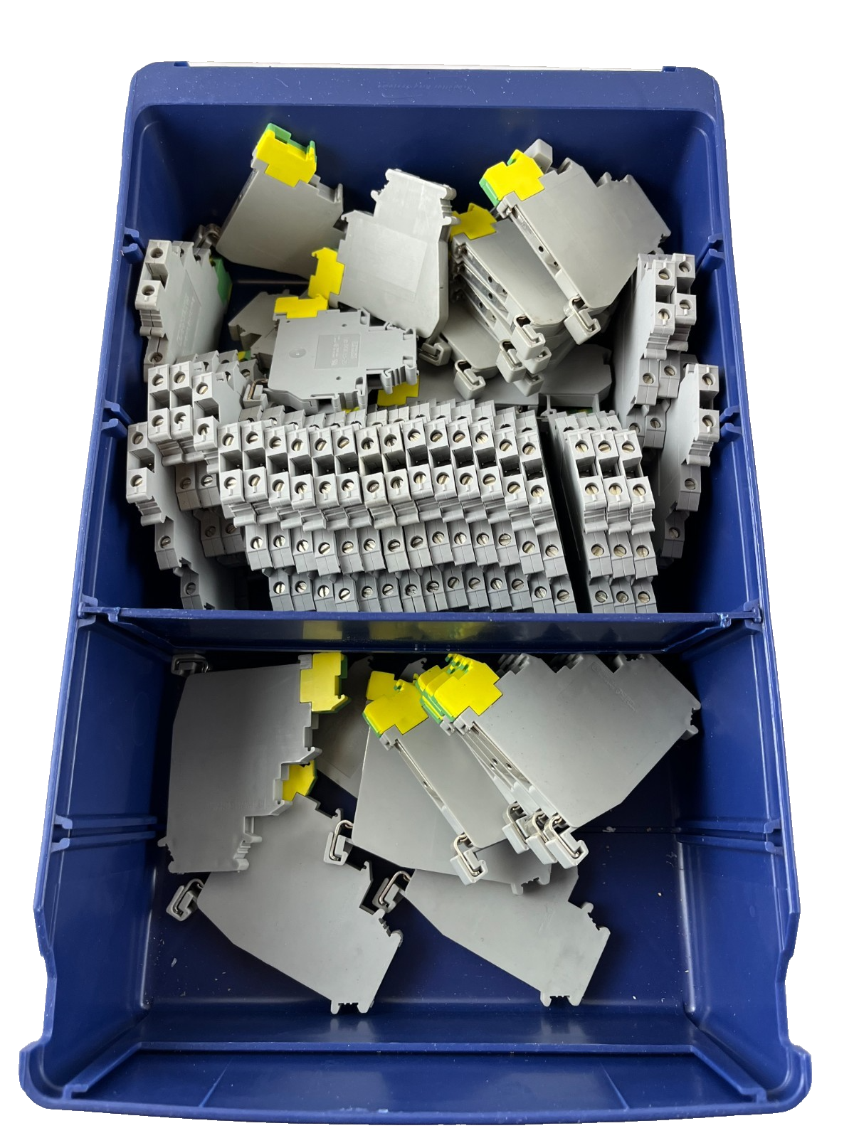 Phoenix Contact DIKD 1.5 Disconnect Terminal Block Lot 50pcs Used Grey DIN