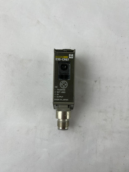 Omron E3S-CR67 Photoelectric Sensor 10-30VDC M12 Used Spare Unit