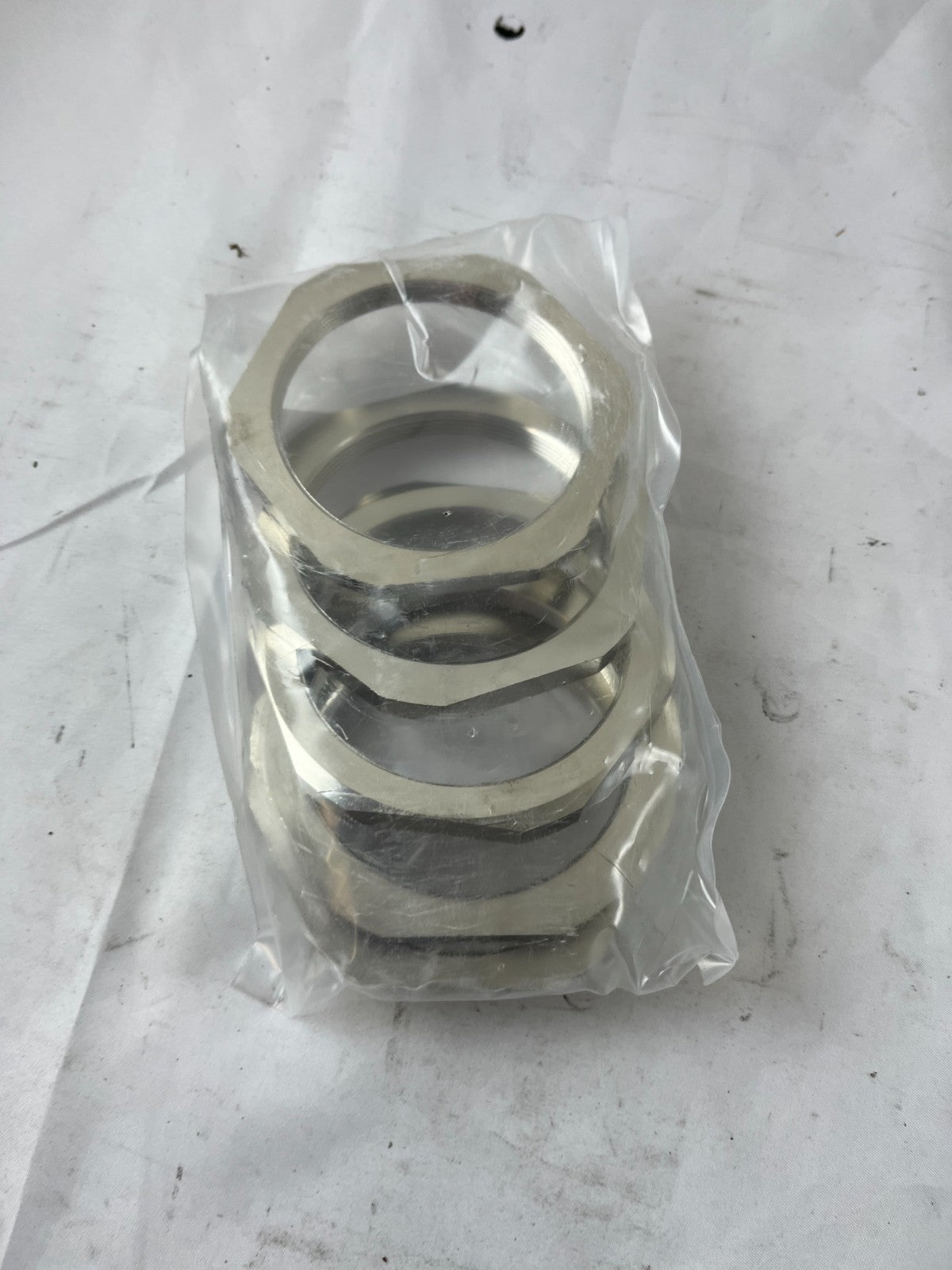 Jacob 50.275 M Hexagonal Locknut M75x1.5 Nickel Plated 5pcs New