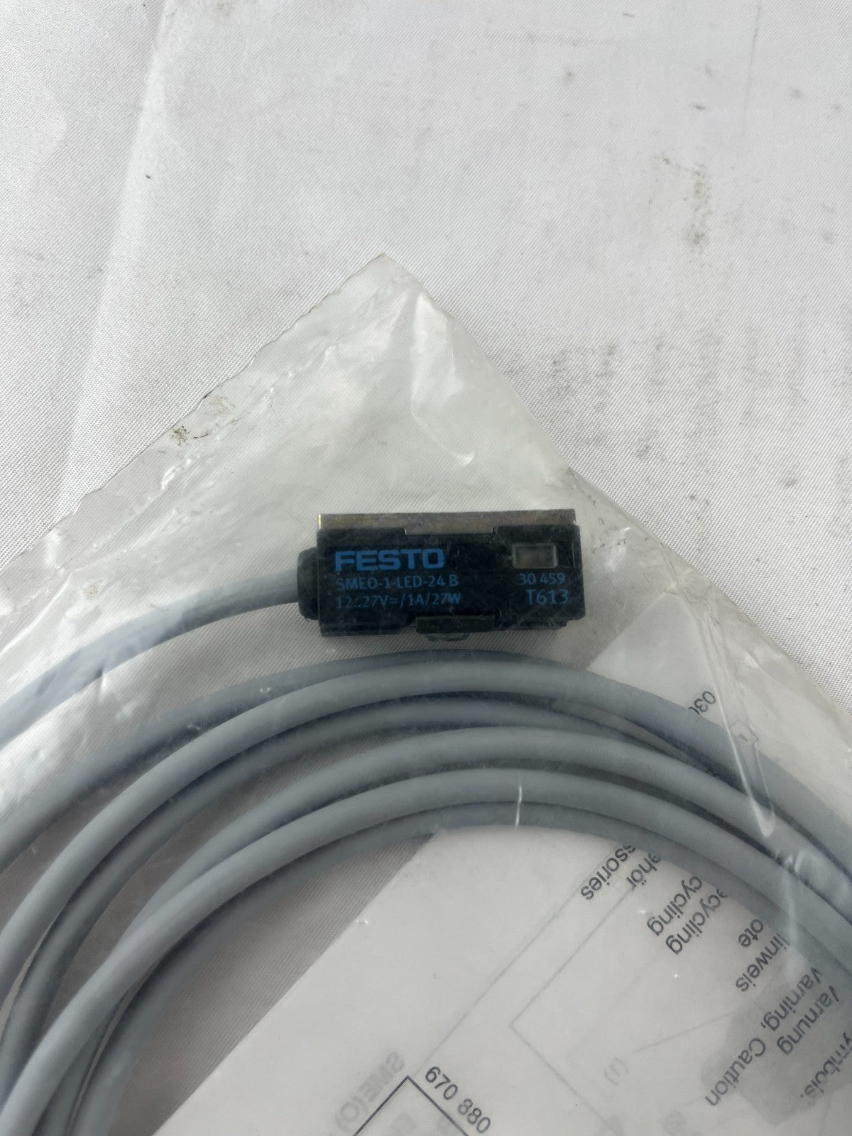 FESTO SME-8 Proximity Sensor NEW 30459 T613 Magnetic Reed LED 5-30V AC/DC